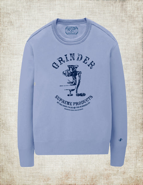 Grinder Bread Winner Crew Sweatshirt Long Sleeve Men's